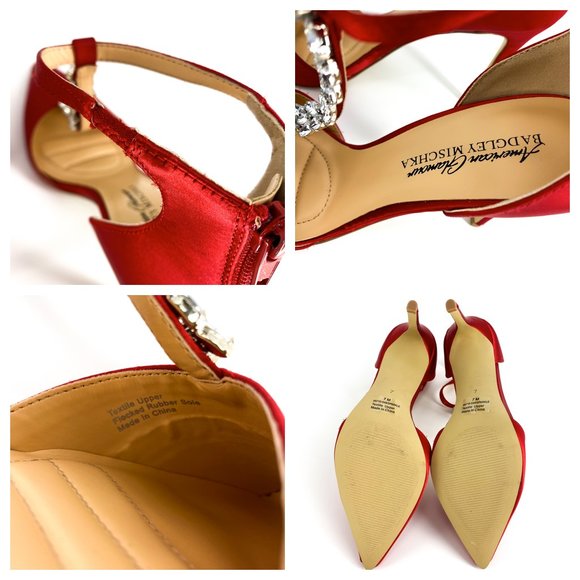 American Glamour BADGLEY MISCHKA Heels - Picture 8 of 8